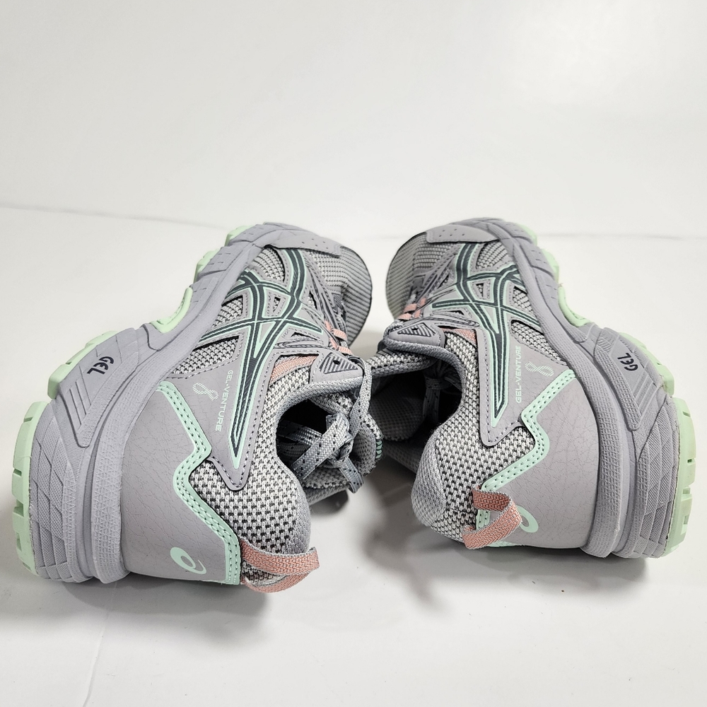 ASICS gel-venture 8 walking shoes Womens size 9 in silver and gray - Picture 9 of 16